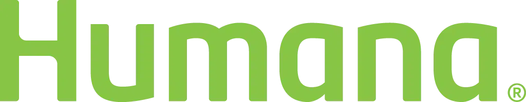 Green and white Humana logo